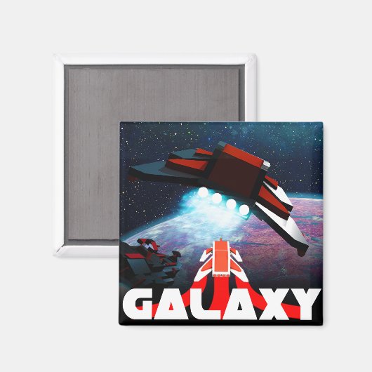 Galaxy Magnet (Vorderseite/Rückseite)