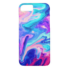 Galaxy Marble Modernes Abstraktes iPhone mit Wasse Case-Mate iPhone Hülle
