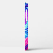 Galaxy Marble Modernes Abstraktes iPhone mit Wasse Case-Mate iPhone Hülle (Rückseite / Links)