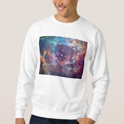 Galaxy Men Basic Sweatshirt (Vorderseite)