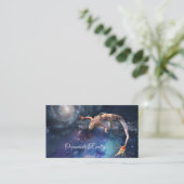 Galaxy Mermaid Visitenkarte (Stehend Vorderseite)