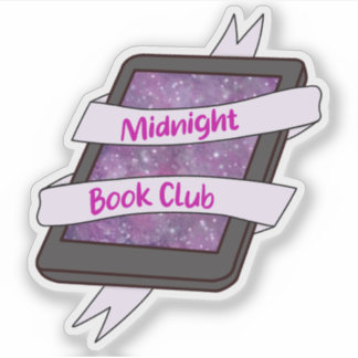 Galaxy Midnight Buchclub Kindle Aufkleber