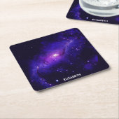 Galaxy Milky Way Galaxy Astronomie Rechteckiger Pappuntersetzer (angewinkelt)