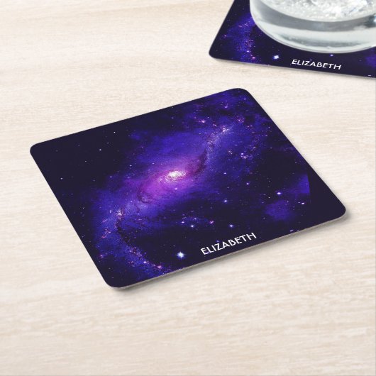 Galaxy Milky Way Galaxy Astronomie Rechteckiger Pappuntersetzer (angewinkelt)