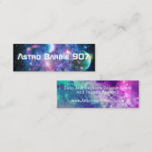 GALAXY MINI VISITENKARTE (Vorne/Hinten)