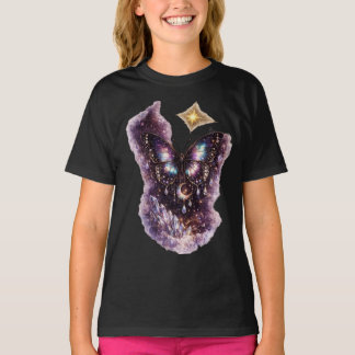 Galaxy Mondlicht Schmetterling T-Shirt | Himmelskö