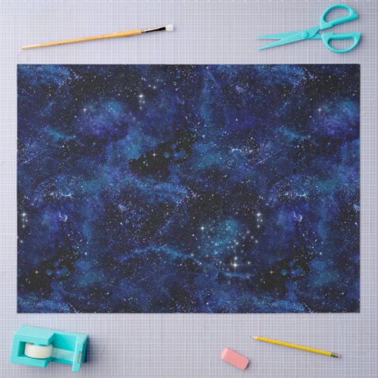 Galaxy Moon Series Design 5 Seidenpapier (Basteln)
