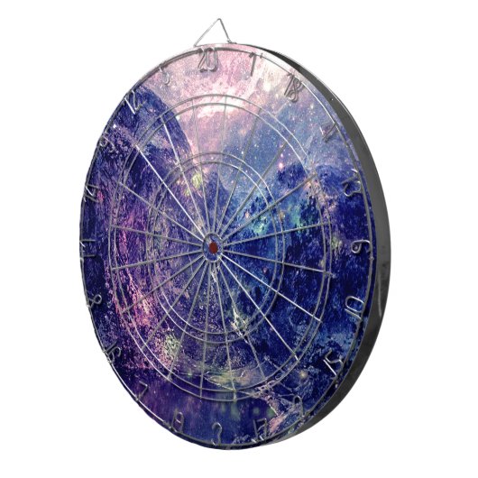 Galaxy Mountains Dartscheibe (Vorderseite rechts)