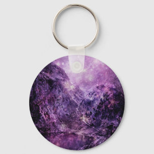 Galaxy Mountains Schlüsselanhänger