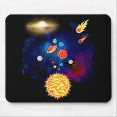 Galaxy mouse pad mousepad (Vorne)