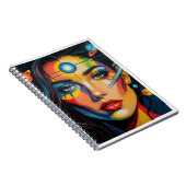 Galaxy Muse Spiral Notebook Notizblock (Rechte Seite)