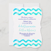 Galaxy Name Sunburst Supernova Krawatte Einladung (Rückseite)