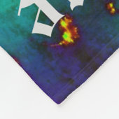Galaxy Name Sunburst Supernova Krawatte Fleecedecke (Ecke)