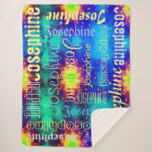 Galaxy Name Sunburst Supernova Krawatte Sherpadecke (Vorderseite)