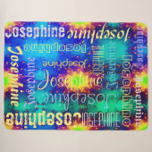 Galaxy Name Sunburst Supernova Krawatte Sherpadecke (Vorderseite (Horizontal))