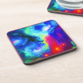 Galaxy Nebula Design. Jetzt kaufen Getränkeuntersetzer (Linke Seite)