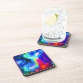 Galaxy Nebula Design. Jetzt kaufen Getränkeuntersetzer (Rechte Seite)