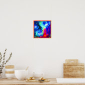 Galaxy Nebula Design. Jetzt kaufen Poster (Küche)