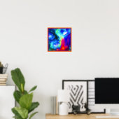 Galaxy Nebula Design. Jetzt kaufen Poster (Heimbüro)