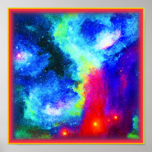 Galaxy Nebula Design. Jetzt kaufen Poster