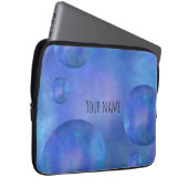 Galaxy Nebula Laptop Sleeve case Custom Name  (Vorne Rechts)