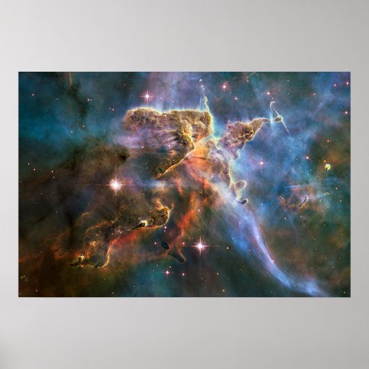 Galaxy Nebula Nebulae Supernova-Sternenexplosion Poster (Vorne)
