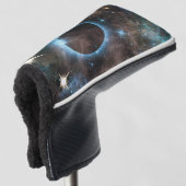 Galaxy Nebula Planet Hubble Telescope Fotografie Golf Headcover (3/4 Vorderseite)