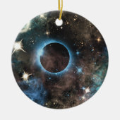 Galaxy Nebula Planet Hubble Telescope Fotografie Keramik Ornament (Vorne)