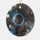 Galaxy Nebula Planet Hubble Telescope Fotografie Keramik Ornament (Links)