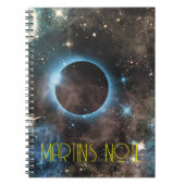 Galaxy Nebula Planet Hubble Telescope Fotografie Notizblock (Vorderseite)