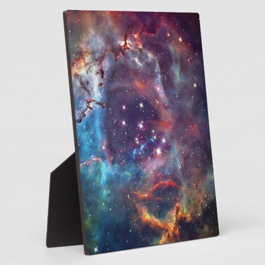 Galaxy Nebula Raumbild. Fotoplatte (Seite)