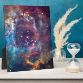 Galaxy Nebula Raumbild. Fotoplatte (Seite)