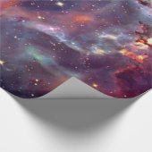 Galaxy Nebula Raumbild. Geschenkpapier (Ecke)