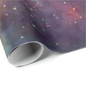 Galaxy Nebula Raumbild. Geschenkpapier (Rolleneckpunkt)