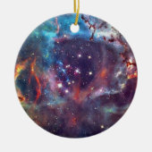 Galaxy Nebula Raumbild. Keramikornament (Vorne)