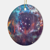Galaxy Nebula Raumbild. Keramikornament (Links)