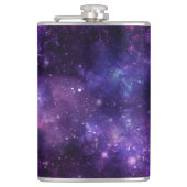 Galaxy Nebula Vinyl Wrapped Flask Flachmann (Vorderseite)