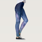 Galaxy Nebula Yoga Pants Space Blue Leggings (Rechts)