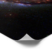 Galaxy NGC 1512 Poster (Ecke)