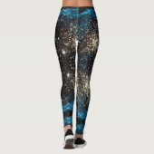 Galaxy NGC 1850 Star Clusters Magellanic Cloud Leggings (Rückseite)