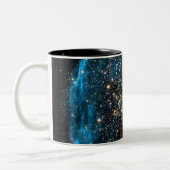 Galaxy NGC 1850 Star Clusters Magellanic Cloud Zweifarbige Tasse (Links)