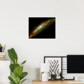 Galaxy NGC 3079 Poster (Heimbüro)