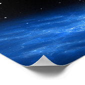 Galaxy NGC 4526 Poster (Ecke)