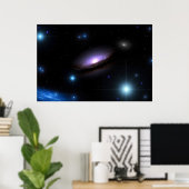 Galaxy NGC 4526 Poster (Heimbüro)