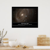 Galaxy NGC 4603 Hubble Telescope Foto Poster (Küche)