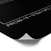 Galaxy NGC 4603 Hubble Telescope Foto Poster (Ecke)