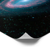 Galaxy NGC 4725 Poster (Ecke)