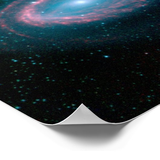 Galaxy NGC 4725 Poster (Ecke)