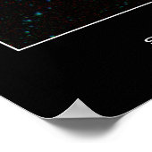 Galaxy NGC 7793 - Spitzer Space Telescope - Infrar Poster (Ecke)