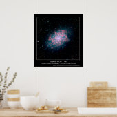 Galaxy NGC 7793 - Spitzer Space Telescope - Infrar Poster (Küche)